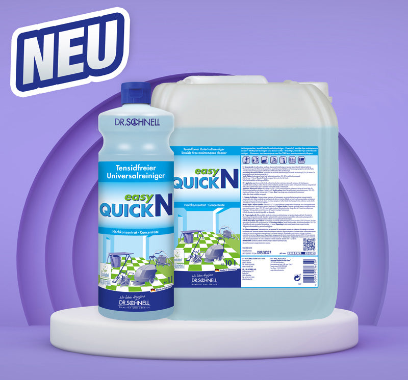 Neu im Sortiment: Dr. Schnell Easy Quick N Universalreiniger ohne Tenside