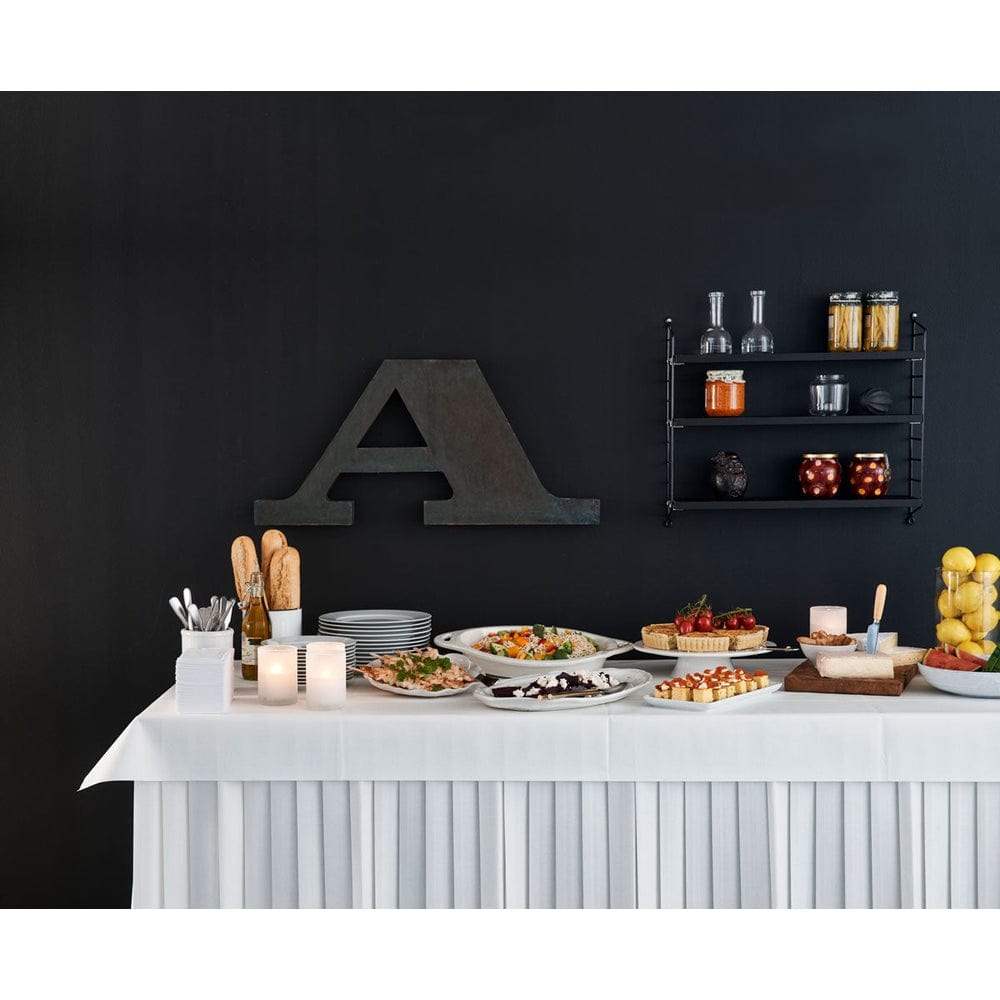 Duni Dunicel Skirtings-Tischrock, 0,72 x 4 m Farbvariante: Weiß