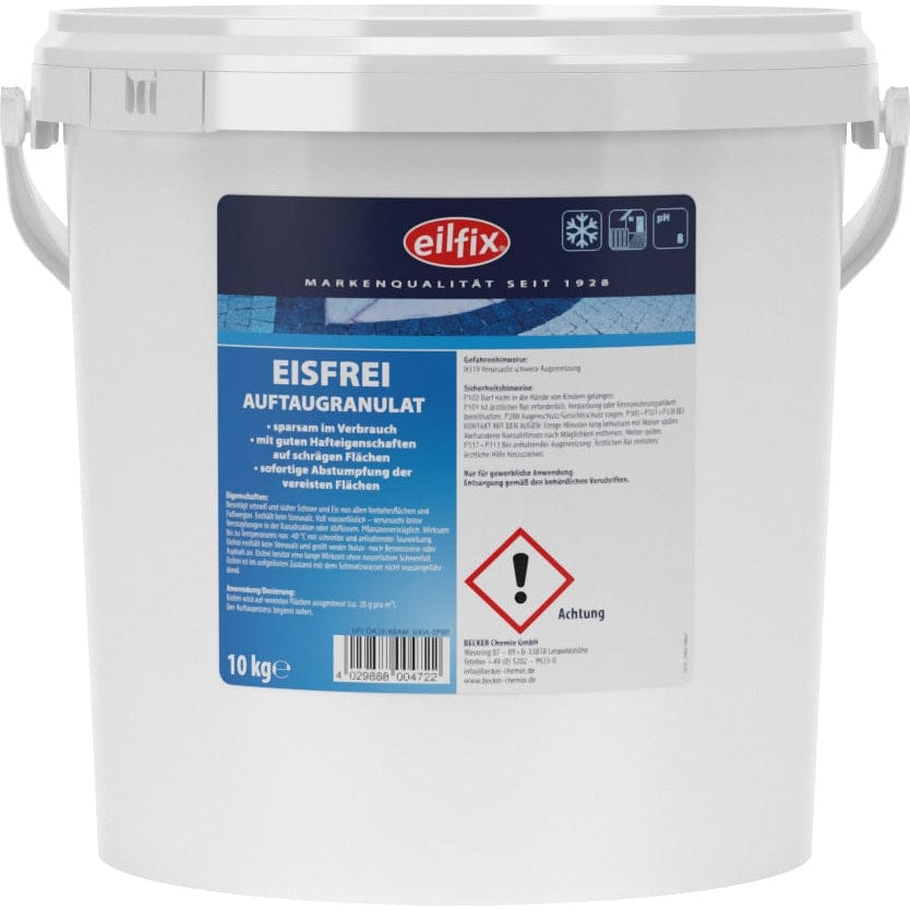 EILFIX EISFREI Auftaugranulat Inhalt: 10 kg Eimer