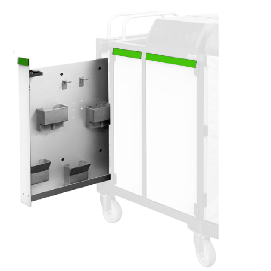 VERMOP Scandic X Toolbox Platinum White, grün, Art.-Nr. 121906