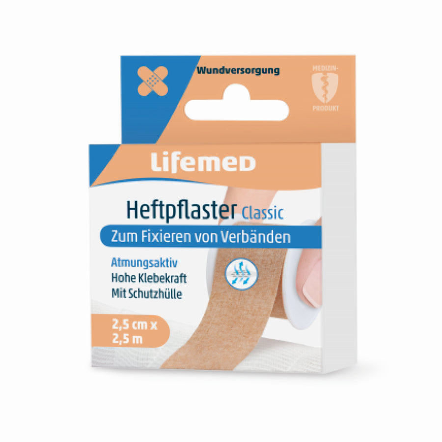 Heftpflaster Classic, Rolle 2,5 m x 2,5 cm
