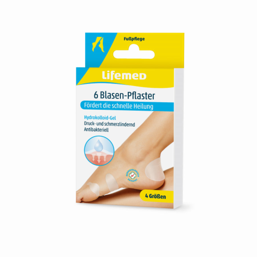 Lifemed Blasen-Pflaster transparent Verpackung