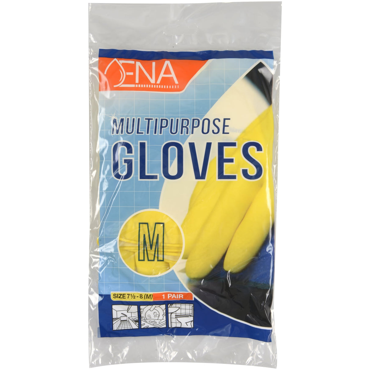 ENA Multipurpose Haushaltshandschuhe, gelb