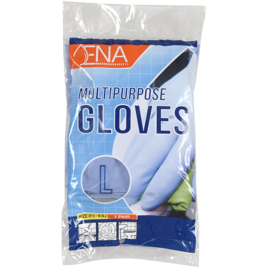 ENA Multipurpose Haushaltshandschuhe, blau