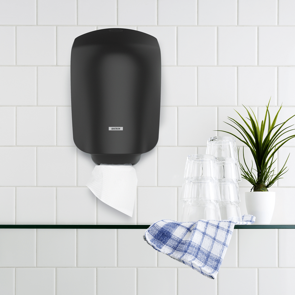 KATRIN Inclusive Rollenhandtuchspender Innenabrollung Farbvariante: Weiß