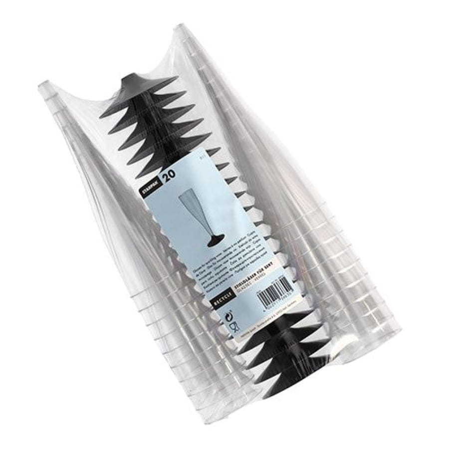 Papstar Sektgläser, glasklar, 100 ml, Ø 5 cm