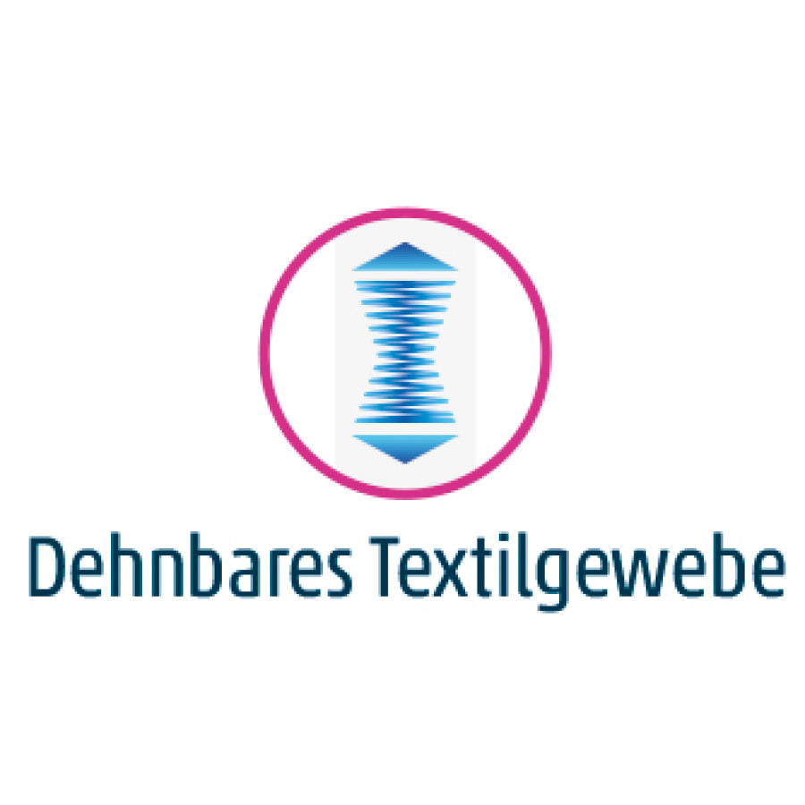 Symbol: dehnbares Textilgewebe