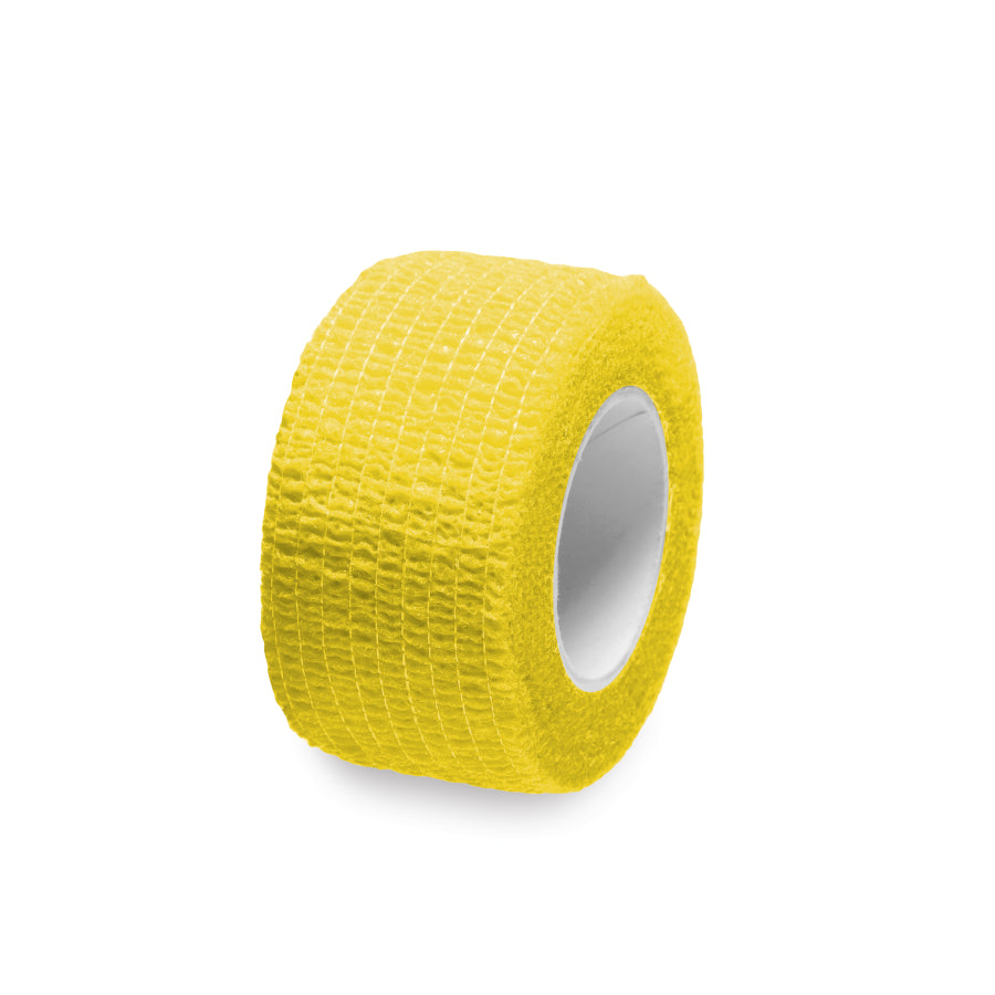Pflasterverband elastisch, Rolle gelb