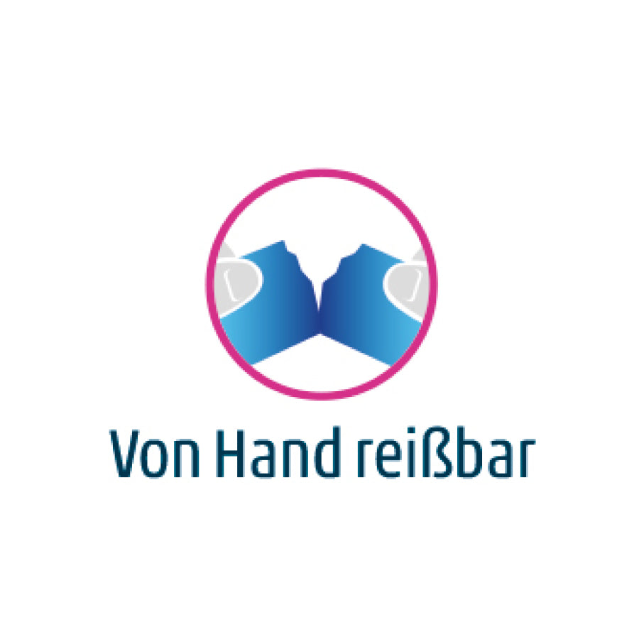 Symbol: von Hand reißbar
