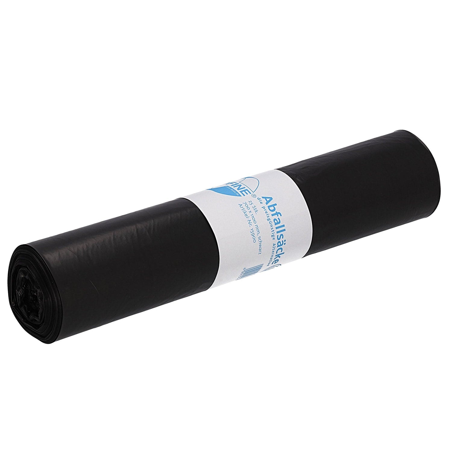 DEISS Ecofine Müllsäcke 700 x 1100 - 120 Liter Farbe: Schwarz