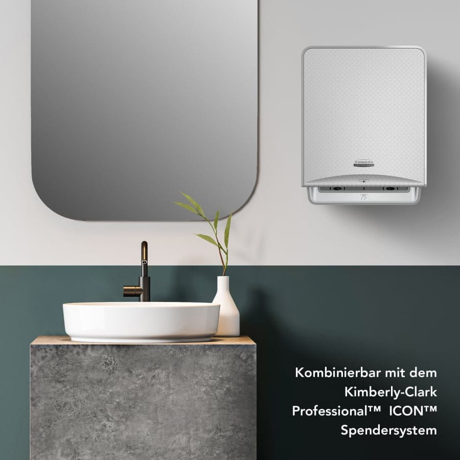 SCOTT® Essential™ Rollenhandtücher, 1-lagig, weiß, Großrolle