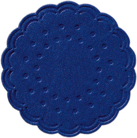Duni Tissue-Untersetzer, rund Ø 7,5 cm Farbvariante: Dunkelblau