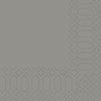 Duni Zelltuch Serviette 24 x 24cm - Granit Grau 3lg