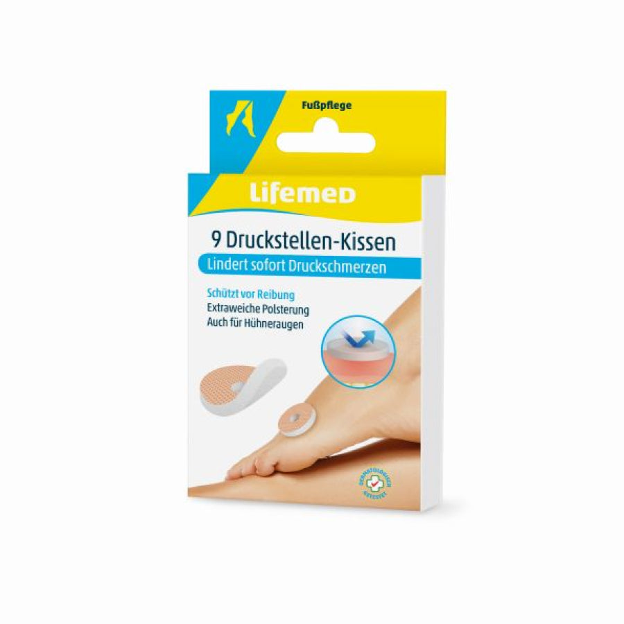 Lifemed Druckstellen-Hühneraugenpflaster Box