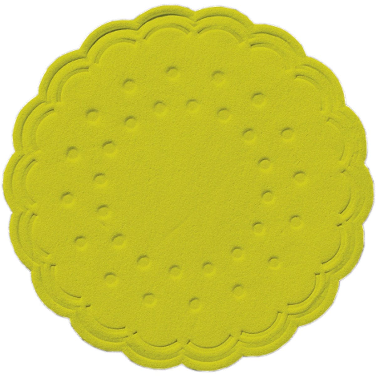 Duni Tissue-Untersetzer, rund Ø 7,5 cm Farbvariante: Kiwi