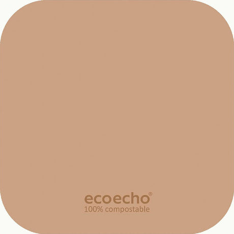 Duni Tissue-Tissue-Untersetzer, quadratisch, 8,5 x 8,5 cm Farbvariante: Eco Brown