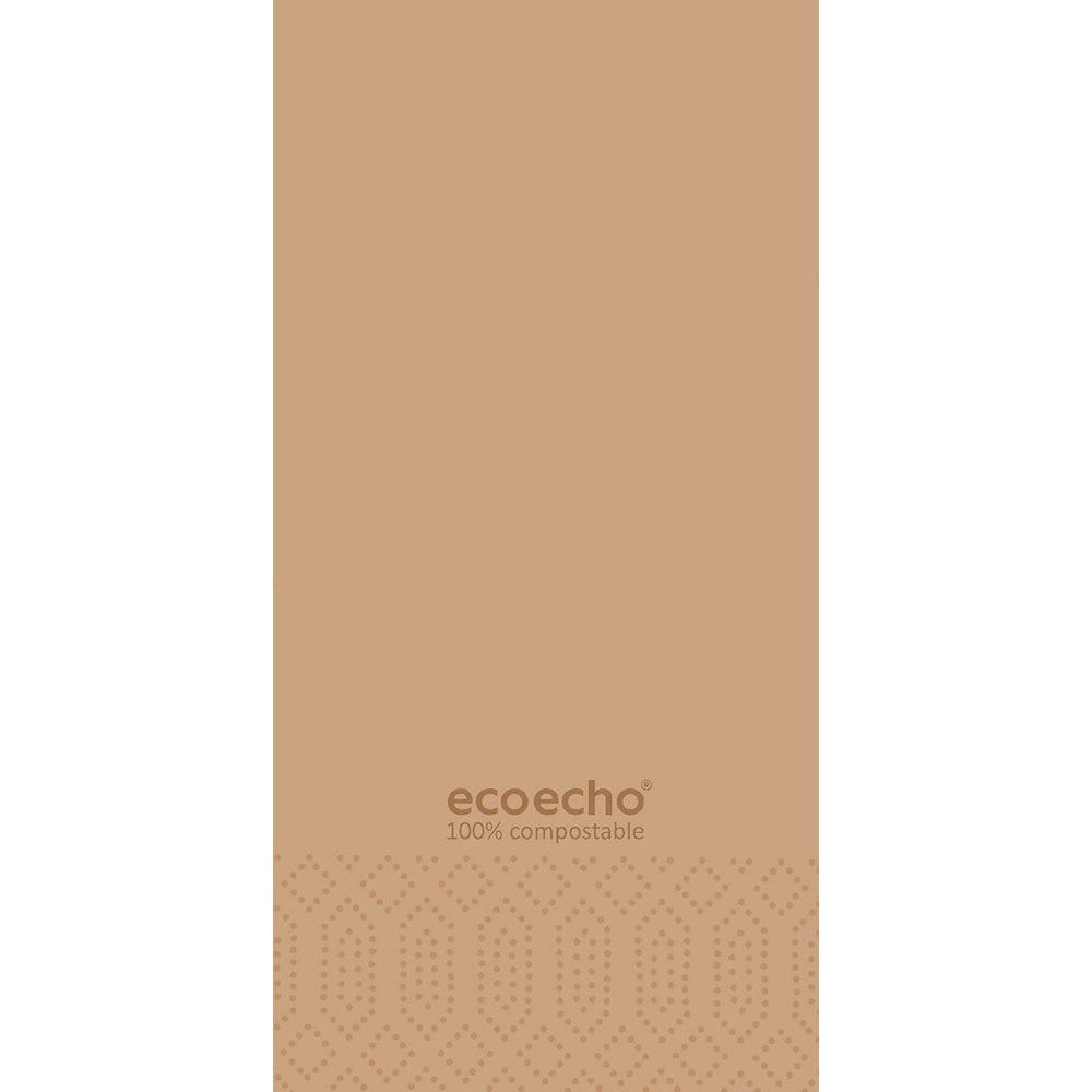 Duni Tissues-Serviette 40 x 40 cm, 1/8 Buchfalz Farbvariante: Eco Brown
