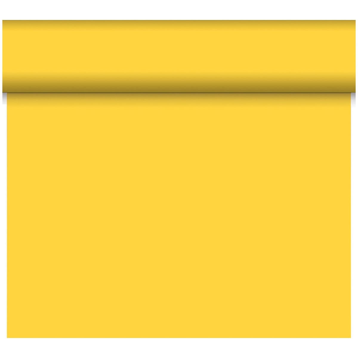 Duni Dunicel Tête-à-Tête-Tischläufer 0,40 x 24 m Farbvariante: Gelb