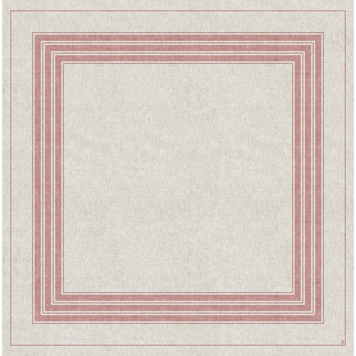 Duni Dunisilk Motiv Mitteldecke, 84 x 84 cm, Cocina Bordeaux