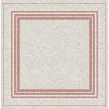 Duni Dunisilk Motiv Mitteldecke, 84 x 84 cm, Cocina Bordeaux