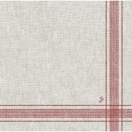 Dunilin Serviette 40 x 40 cm, gemustert Farbvariante: Cocina Bordeaux