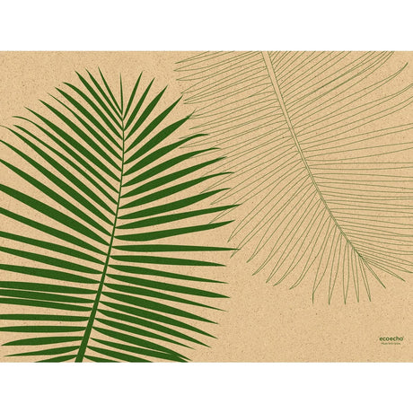 Duni Papier-Tischset, Motiv Leaf, 30 x 40 cm