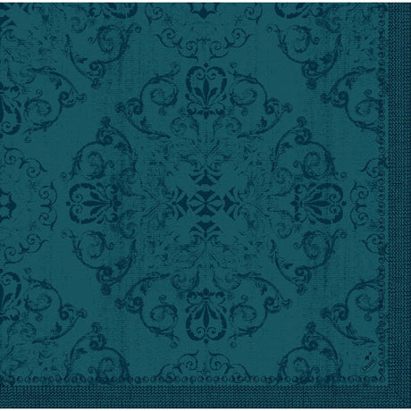 Dunilin Serviette 40 x 40 cm, gemustert Farbvariante: Opulent Ocean Teal