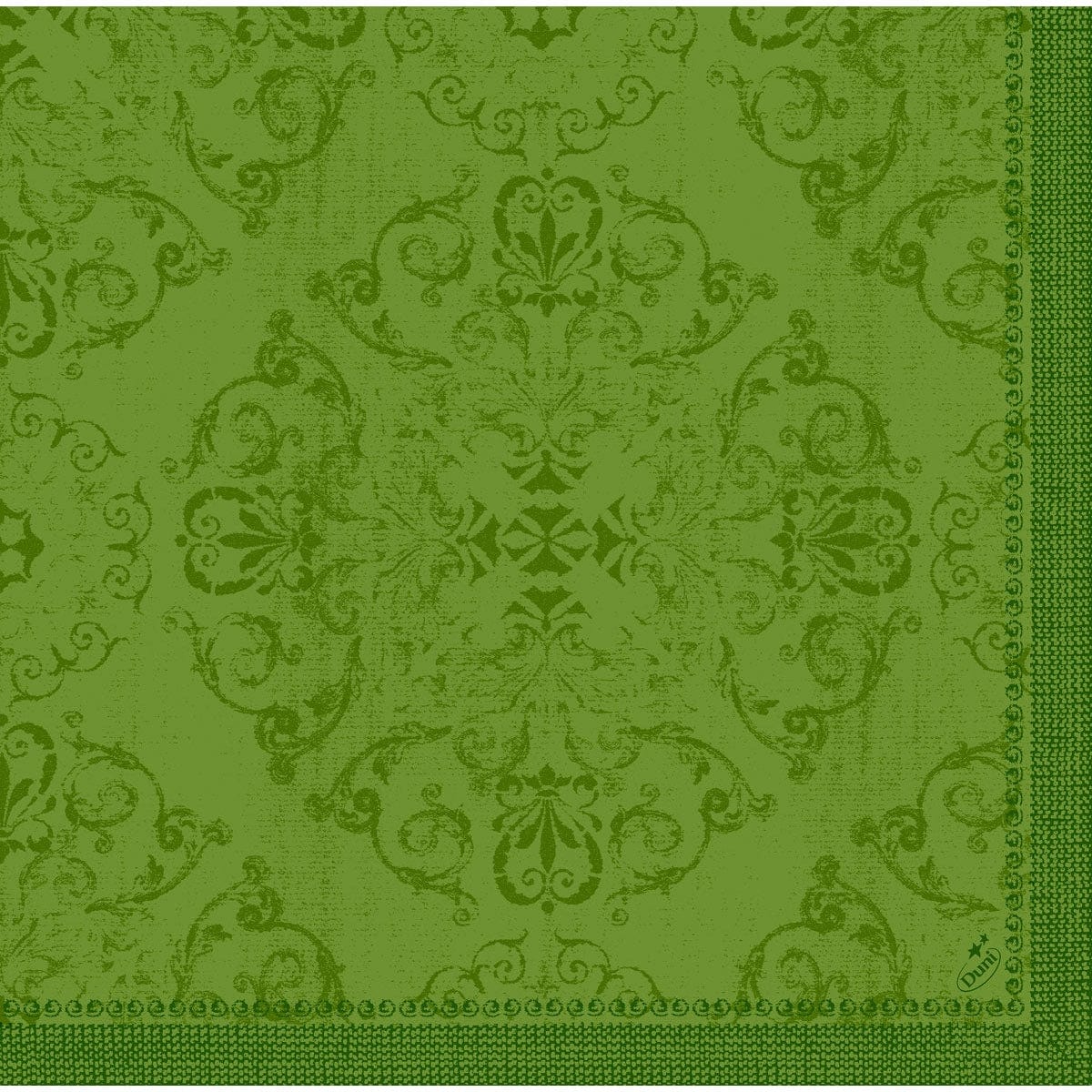 Dunilin Serviette 40 x 40 cm, gemustert Farbvariante: Opulent Leaf Green