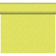 Duni Dunicel Tête-à-Tête-Tischläufer, Motiv Woven, 0,40 x 24 m Farbvariante: Kiwi