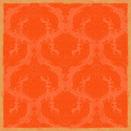 Duni Dunicel Motiv Mitteldecke, 84 x 84 cm, Royal Sun Orange