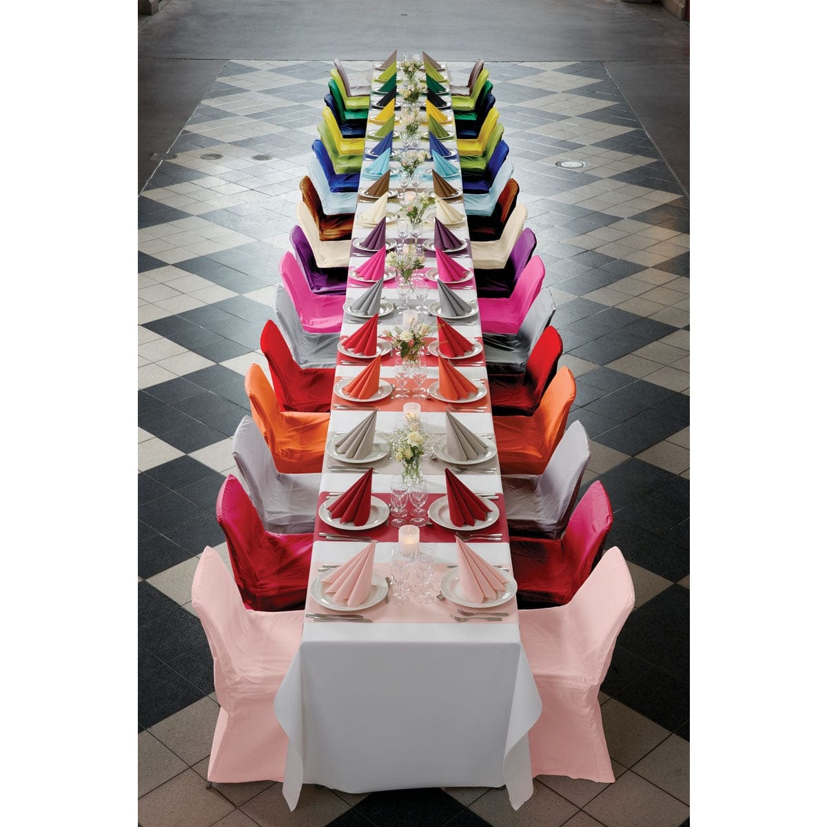 Duni Evolin Tischdeckenrolle 1,20 x 20 m Farbvariante: Weiß