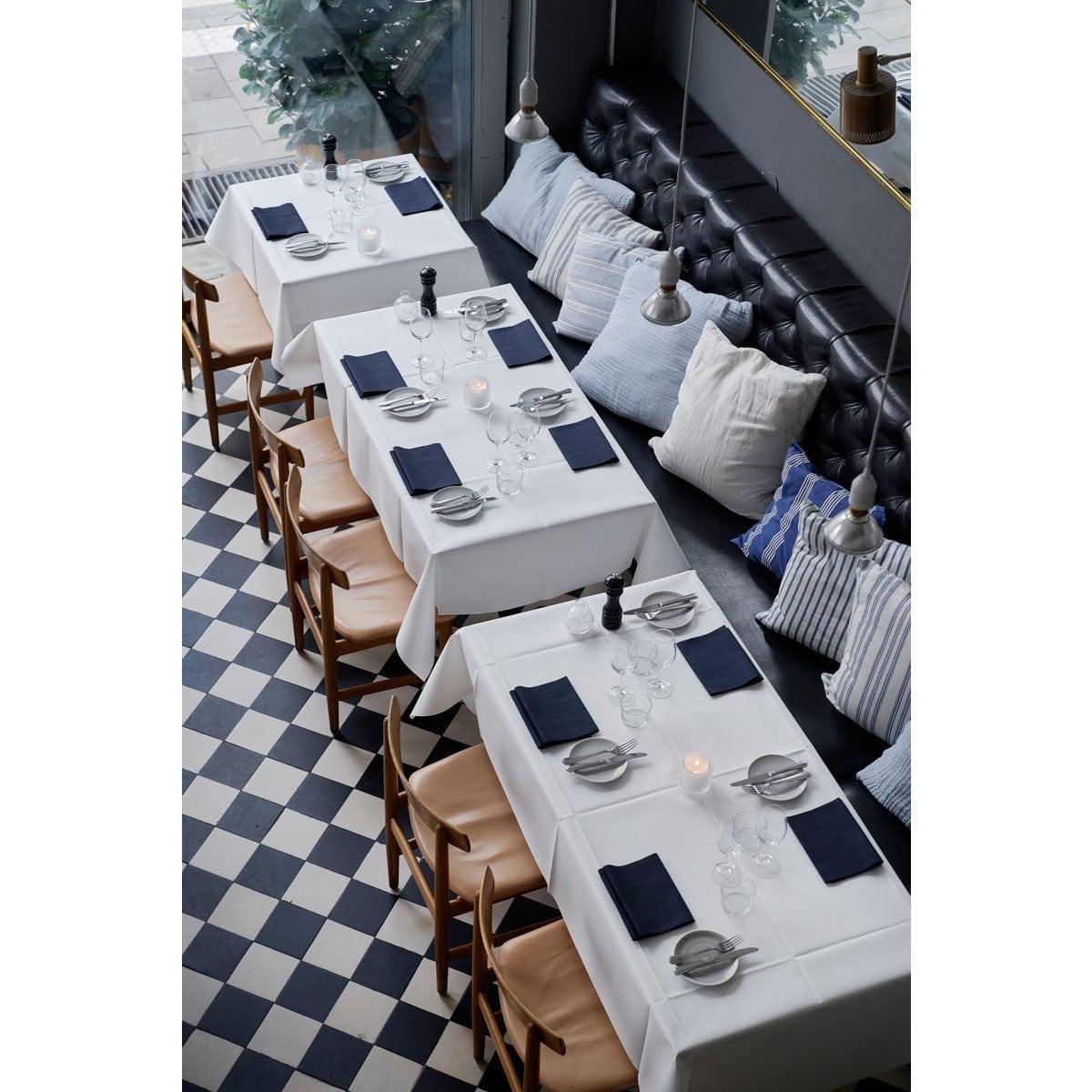 Duni Evolin Tischdecke, 127 x 220 cm Farbvariante: Weiß