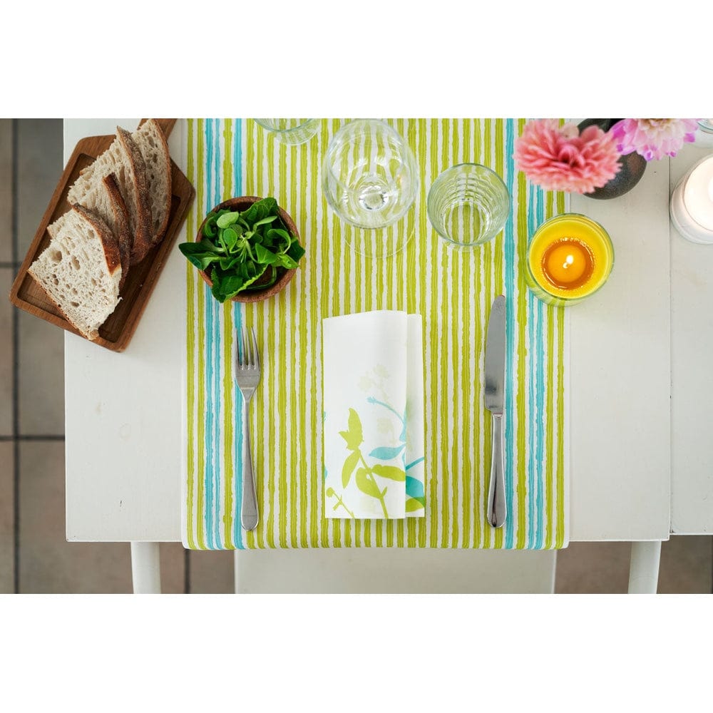 Duni Dunicel Tête-à-Tête-Motiv-Tischläufer, Elise Stripes, 0,40 x 24 m