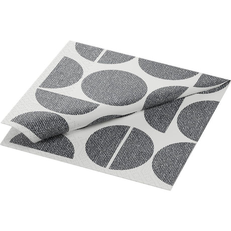Duni Tissue-Motiv-Serviette 33 x 33 cm, Shapes