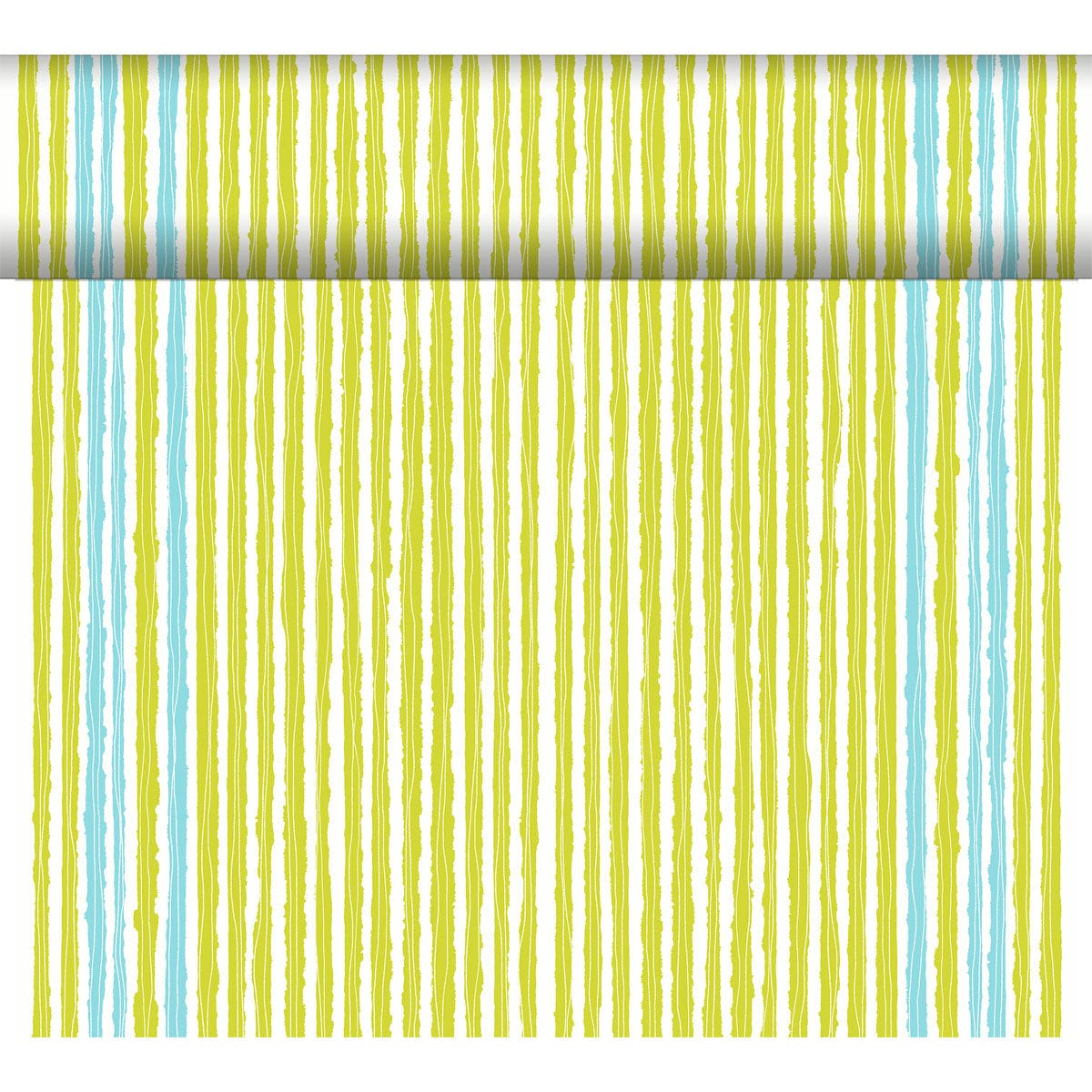 Duni Dunicel Tête-à-Tête-Motiv-Tischläufer, Elise Stripes, 0,40 x 24 m
