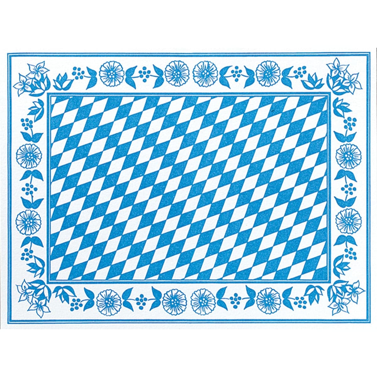 Duni Dunicel Motiv-Tischset, Bayrische Raute, 30 x 40 cm