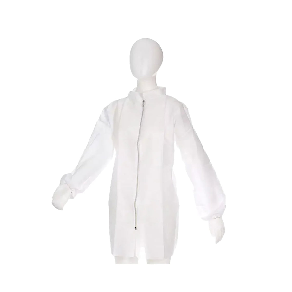 AMPri MED-COMFORT Besucherjacke Reißverschluss PP-Vlies weiß