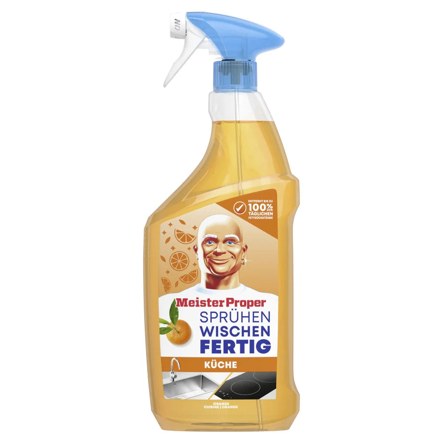 Meister Proper Sprühen-Wischen-Fertig Küchenspray Mandarine, 800 ml