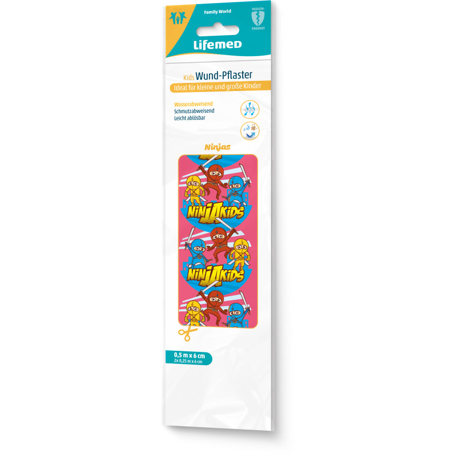 Lifemed Wundpflaster Kids Ninjas