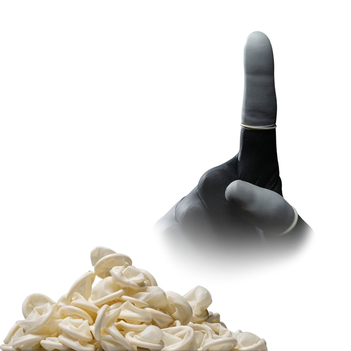 AMPri MED-COMFORT Fingerlinge Latex ungepudert untexturiert