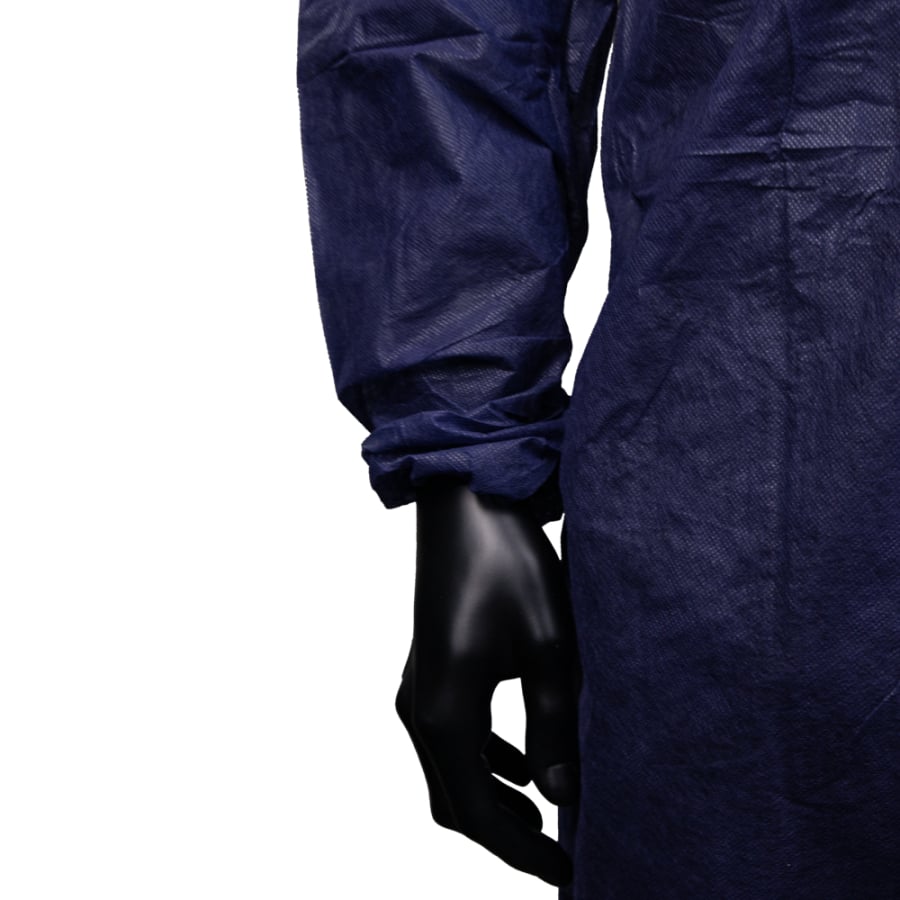 AMPri MED-COMFORT Einwegoverall Kapuze PP blau