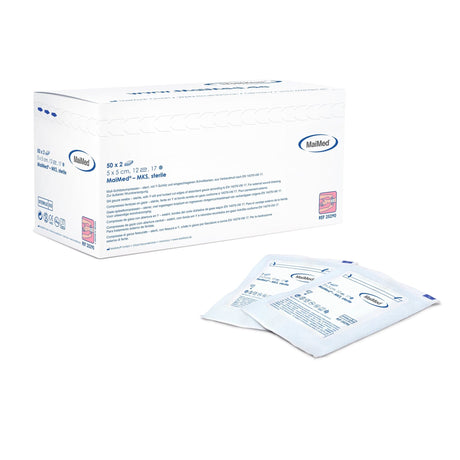 MaiMed MKS Mull-Schlitzkompressen Variante: steril 12-fach 5 cm x 5 cm