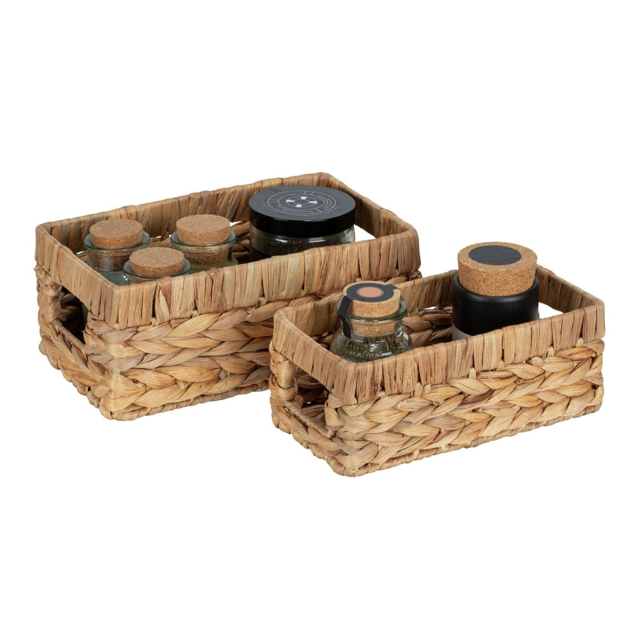 WENKO Cynthia Aufbewahrungskorb 2er-Set