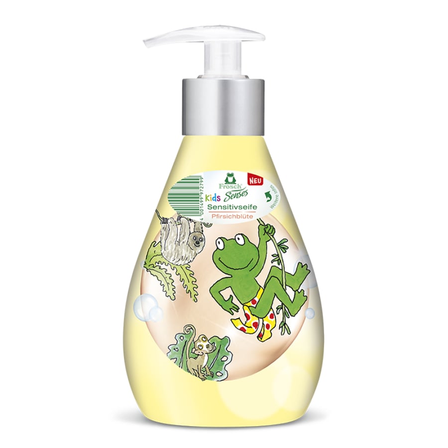 Frosch Senses Kids Sensitivseife – Rückseite