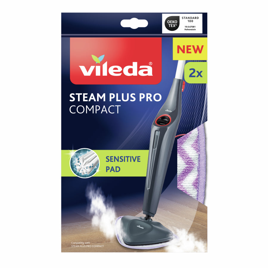 Vileda STEAM COMPACT Sensitive Ersatzbezug für Dampfreiniger