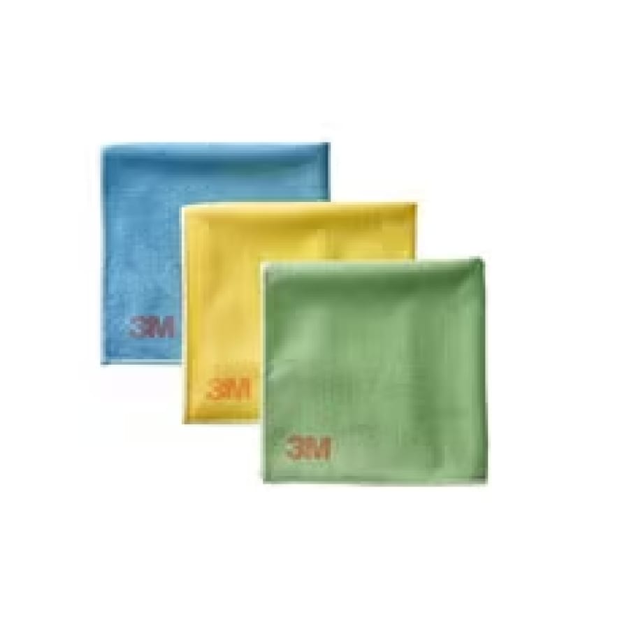 3M Scotch-Brite 2011 Hochleistungs-Mikrofasertuch, 3 Farben 30 Stück