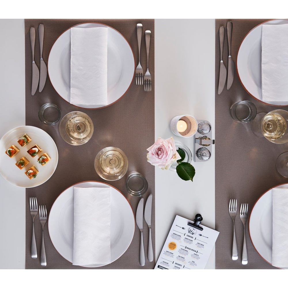 Duni Elegance Serviette-Lily 48 x 48 cm, 1/8 Kopffalz