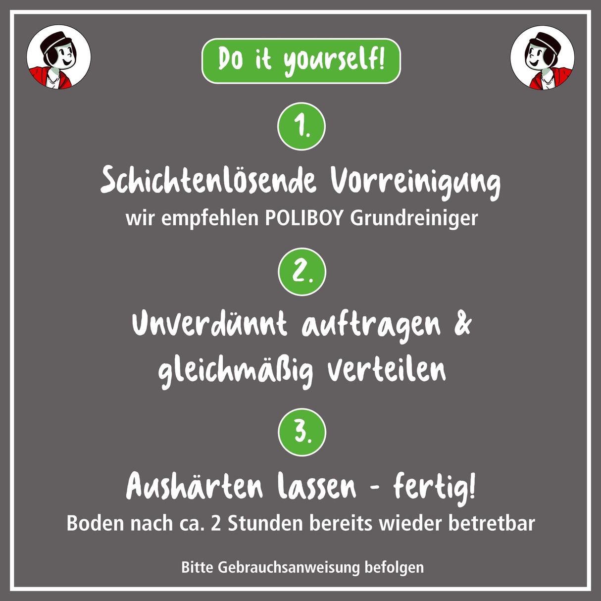 Poliboy Parkett Renovierer seidenmatt