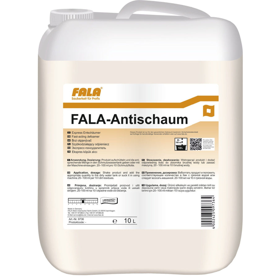 FALA Fala-Antischaum Entschäumer 10 Liter Kanister