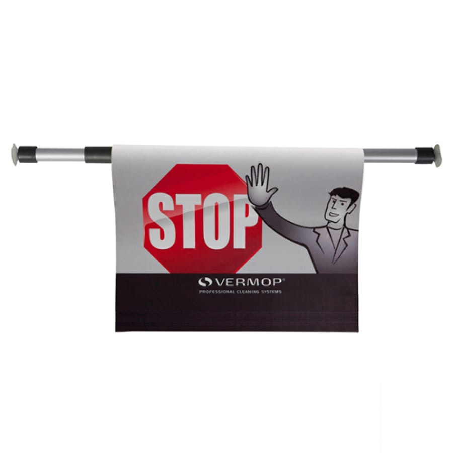 VERMOP Hängewarnschild teleskopierbar für Türrahmen, Art.-Nr. 89189